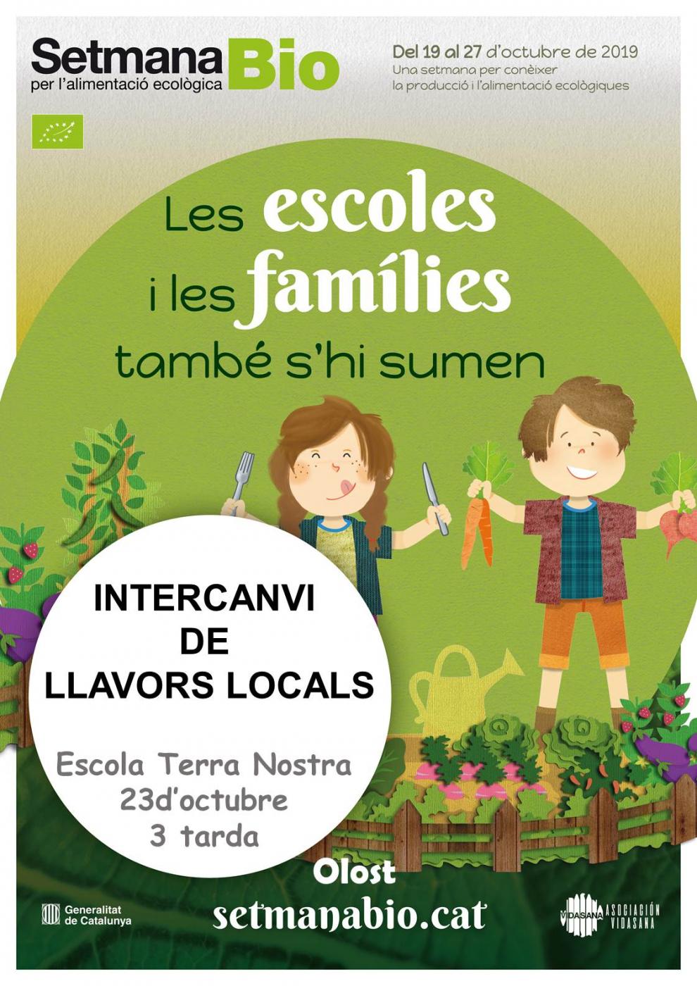 Setmana Bio a l'Escola Terra Nostra